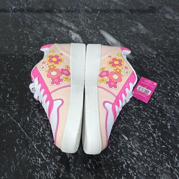BRAND NEW  WOMEN'S BARBIES BY MATTEL PINK CASUAL COURT SNEAKER - Picture 12 of 16